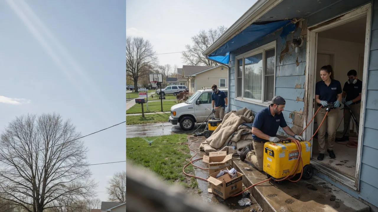 Basement Flood Cleanup in Vossburg, MS near me